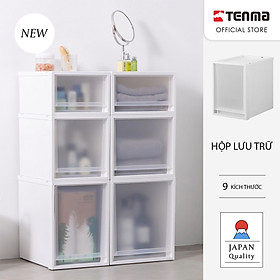 Mua TENMA Hộp Nhựa Ngăn Kéo Cao Cấp Sang Trọng Nội Thất FC40 JAPAN QUALITY  Xếp Chồng  Bánh Xe Bán Rời