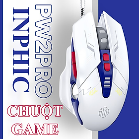 Combo bàn phím và chuột có dây chuyên game INPHIC K9 + PW2PRO có đèn led 7