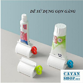 KẸP NẶN TIẾT KIỆM KEM ĐÁNH RĂNG DẠNG XOAY GD364-KepDR-xoay