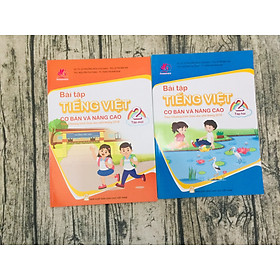 Combo Bài Tập Tiếng Việt Cơ Bản Và Nâng Cao Lớp 2 Tập 1+2 (CTM)