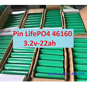 Mua Pin Lithium lifepo4 46160 3.2V 22Ah kèm khung cầu nối đồng mạ NIKEN