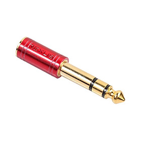 6.35mm Male to 3.5mm Female Stereo Headphone Jack Adapter Converter