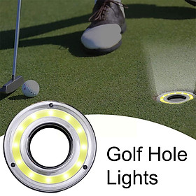 Đèn lỗ golf phát sáng đèn chiếu sáng đèn phát sáng LED cho các phụ kiện chơi golf đêm tối ngoài trời trong nhà dễ dàng tìm thấy S4K7 Màu sắc: Đen