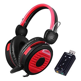 Mua Combo Tai Nghe Chơi Game YL 902 Siêu Bền + Tặng Usb Sound 7.1