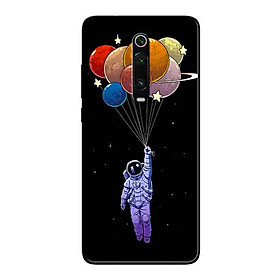 Ốp Lưng in cho Xiaomi Redmi K20 Pro Mẫu Bay Đến Vũ Trụ̣ - Hàng Chính Hãng