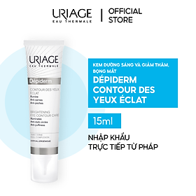 Kem dưỡng sáng giảm thâm, bọng mắt URIAGE DÉPIDERM CONTOUR DES YEUX ÉCLAT