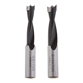 2X 70mm Carbide Brad Point Boring Bits Right Hand Woodworking