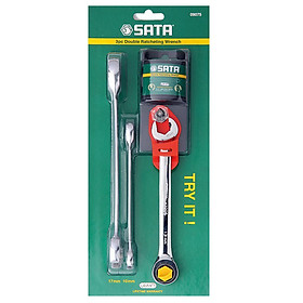 Mua Bộ cờ lê vòng miệng tự động 3 chi tiết Sata 09075