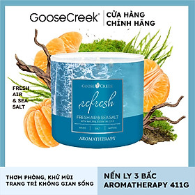 Mua Nến ly 3 bấc Aromatherapy Goose Creek (411g) - Fresh Air & Sea Salt