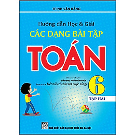 Sách - Hướng dẫn học và giải các dạng bài tập Toán 6 tập 2 (Kết nối tri thức  với cuộc sống )