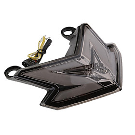 12V For    ABS  LED Rear Tail Indicator Light Black