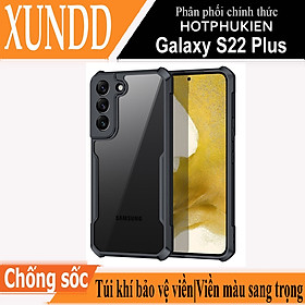 Ốp lưng chống sốc cho Samsung Galaxy S22 / S22 Plus / S22 Ultra hiệu Xundd Fitted Armor Case trang bị túi khí bảo vệ góc, gờ bảo vệ camera - hàng nhập khẩu