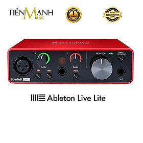 Mua Focusrite Scarlett Solo Gen 3 Sound Card Âm Thanh Hàng Chính Hãng - Focus USB Audio Interface SoundCard (3rd - Gen3) - Kèm Móng Gẩy DreamMaker