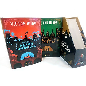 Hình ảnh boxset bìa cứng - NHỮNG NGƯỜI KHỐN KHỔ - Bộ 2 tập - Victor Hugo - Văn học Pháp kinh điển