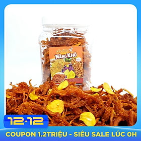 Khô heo cháy tỏi loại 1 ( Giòn ngon - đậm vị ) thương hiệu Nàng Khô - 500 Gram