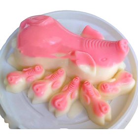 Khuôn làm bánh, rau câu, khuôn trung thu đàn heo mẹ, heo con – Loại 450 gram – Mã số 1199
