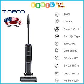 Mua Máy Hút Bụi Lau Sàn Khô Uớt TINECO Floor One S5 Pro 2 - Bản 2023 Thương Hiệu Mỹ Tự Động Giặt Giẻ  Diệt Khuẩn Với Công Nghệ Làm Sạch Sâu 3 Chế Độ Vệ Sinh Cùng Lực Hút 12 000 Pa  Công Suất 600 W - Bảo Hành 24 Tháng