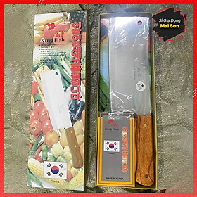 Mua Dao Chặt Xương Thịt Hàn Quốc Chất Liệu Thép Không Gỉ Bền Đẹp Vô Cùng Sắt Bén Kích Thước 8.5 x 36cm
