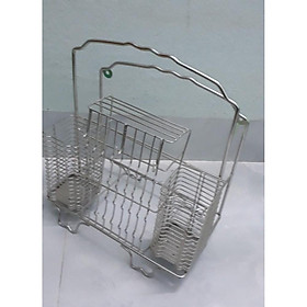 Mua Kệ inox để dao thớt 29×34×15cm