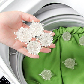 Bóng giặt làm sạch quần áo chống nhăn dùng cho máy giặt có thể tái sử dụng