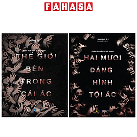 Hình ảnh Combo Sách Phân Tích Tâm Lý Tội Phạm - Thế Giới Bên Trong Cái Ác + Hai Mươi Dáng Hình Tội Ác (Bộ 2 Cuốn)