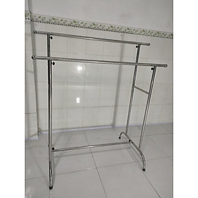 Mua Sào Phơi Đồ ĐÔI Tròn 25 Giá phơi quần áo xếp gọn Sào phơi đồ gấp gọn Giàn phơi quần áo ngoài trời