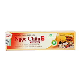 Kem Đánh Răng Dược Liệu Ngọc Châu 170G