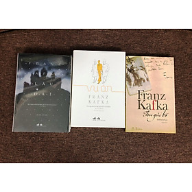 combo FRANZ KAFKA: LÂU ĐÀI + VỤ ÁN + THƯ GỬI BỐ (Văn học kinh điển Đức)