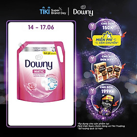 Nước Giặt Downy Vườn Hoa Thơm Ngát Dạng Túi 2.15KG