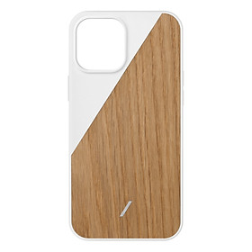 Ốp Lưng Dành Cho iPhone 12/ 12 Pro Native Union CLIC WOODEN - Hàng Chính Hãng