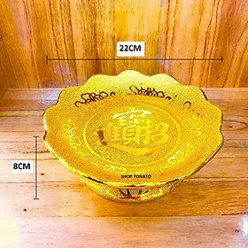 Mua DĨA TRÁI CÂY KIM SA ĐƯỜNG KÍNH 15CM  17CM 20CM 22CM 26CM