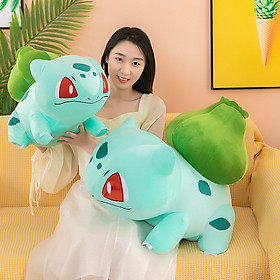 Gấu Bông Pokemon Ếch Kỳ Diệu Bulbasaur Siêu Hot (20cm--->60cm) Hàng Xịn Cao Cấp Mịn Đẹp, An Toàn Cho Người Sử Dụng