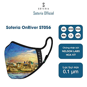 Khẩu trang tiêu chuẩn Quốc Tế Soteria OnRiver ST056 bộ lọc đạt chuẩn Mỹ