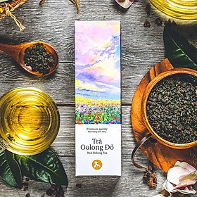 Trà oolong đỏ L angfarm, dòng signature, 150g, hộp, mẫu lon thiếc cao