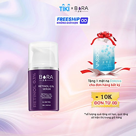 Serum dưỡng trắng, ngăn ngừa lão hóa và tái tạo da Bora Retinol 1% chai 15ml