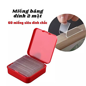 Mua Miếng băng dính 2 mặt dán tường treo   băng keo hai mặt dán treo đồ cố định khung tranh trang trí