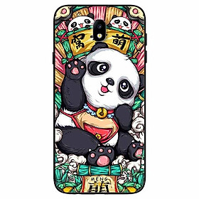 Ốp lưng dành cho Samsung J7 Pro mẫu Gấu Yếm Đỏ