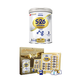 [Tặng Bộ đồ chơi câu cá bằng gỗ] Sữa Bột Nestlé S-26 ULTIMA 3 (S26) 750G tăng tốc độ kết nối não bộ 2,5 lần với NUTRILEARN CONNECT