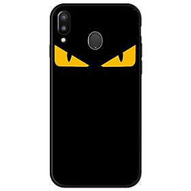 Ốp lưng dành cho Samsung M20 Mắt Vàng Nền Đen - Hàng Chính Hãng