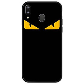 Ốp lưng dành cho Samsung M20 Mắt Vàng Nền Đen - Hàng Chính Hãng