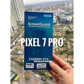 Mua Bộ 2 miếng Dán dẻo GOR cho Google Pixel 7 Pro trong suốt ( 2 mặt trước ) Hàng nhập khẩu