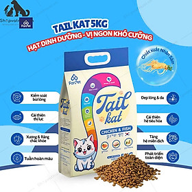 Tail Kat Chiết Xuất Nhân Sâm - Thức Ăn Hạt Cho Mèo Mọi Lứa Tuổi TailKat