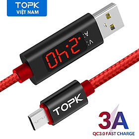 Mua HÀNG CHÍNH HÃNG - Cáp sạc TOPK USB - Type-C AC27 dùng cho Samsung Xiaomi Huawei giá tốt - INTL - Phân phối bởi TOPK VIỆT NAM