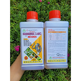 Mua Thuốc trừ sâu sinh học 3.6 nước trong Haihamec chai 450ml trừ sâu xanh  sâu tơ  nhện đỏ  sâu cuốn lá