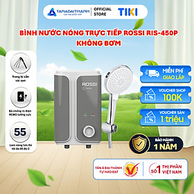 Mua Bình nước nóng trực tiếp Rossi RIS-450 không bơm - Hàng chính hãng  Bảo hành 1 năm  Giao hàng toàn quốc