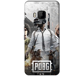 Ốp lưng dành cho điện thoại HTC M9 hinh PUBG Mẫu 01