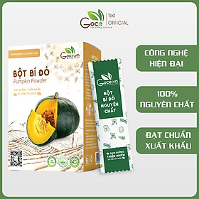 Bột bí đỏ nguyên chất Goce - 72g (24 gói x 3g)