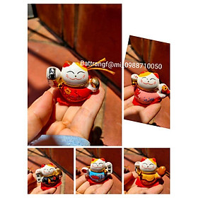 Mua Bộ ngũ mèo thần tài mini