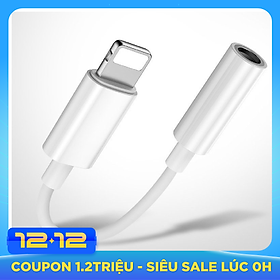 Cáp chuyển đổi tai nghe 3.5mm cho iphone
