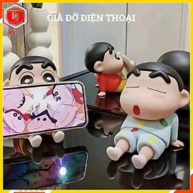 Mua Giá Đỡ Điện Thoại  Hình Shin - Chan  Giá Đỡ Điện Thoại Cute Trang Trí Bàn Học  Bàn Làm Việc - Hàng Chính Hãng